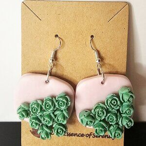 Bouquet of Roses Earrings